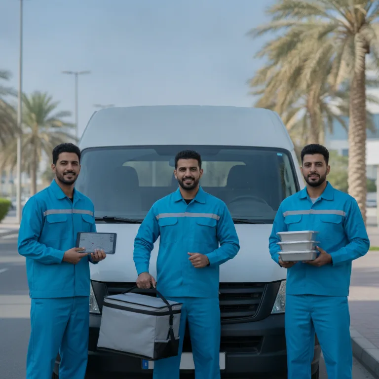 توصيل وجبات فريق في أم القيوين